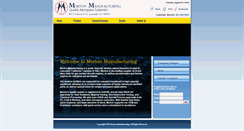 Desktop Screenshot of mortonmanufacturing.com